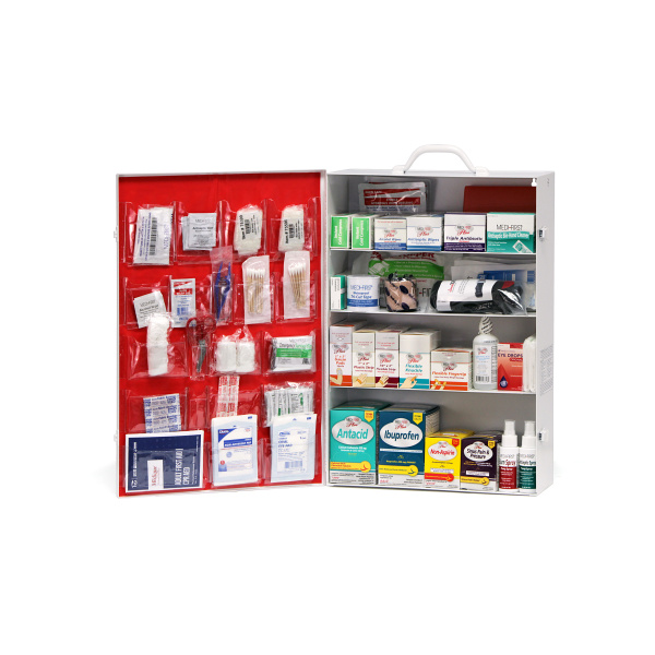 4 Shelf ANSI Class B Metal Filled Metal Cabinet #956ANSI