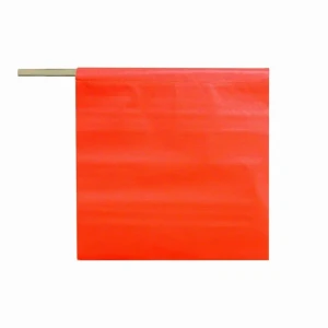 18" Vinyl Flag w/24" Wood Staff #1024-18