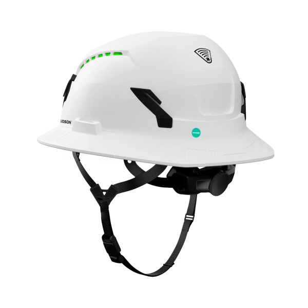 SHK-1 Full Brim Vented, White #SHK1-FB-CW - Image 3