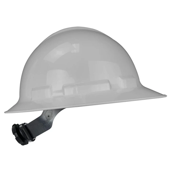 Quartz™ Full Brim 4 Point Ratchet Hard Hat - Gray, #QHR4-GRAY - Image 3