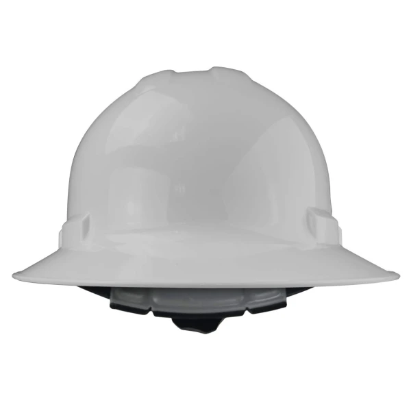 Quartz™ Full Brim 4 Point Ratchet Hard Hat - Gray, #QHR4-GRAY - Image 4