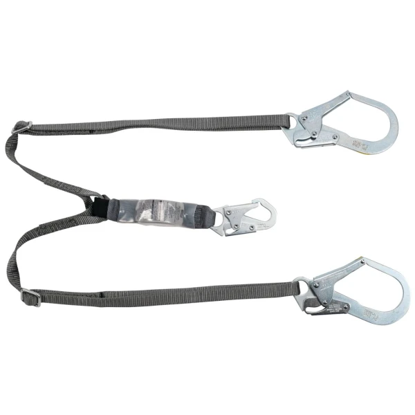 V-Series standard twin-leg adjustable energy absorbing lanyard,  #10188101