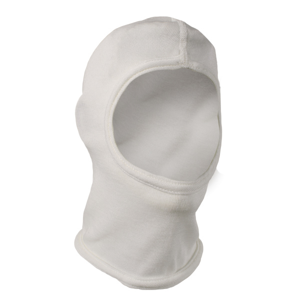 NSA Nomex® Short FR Balaclava, White, 1 EA #H12NK