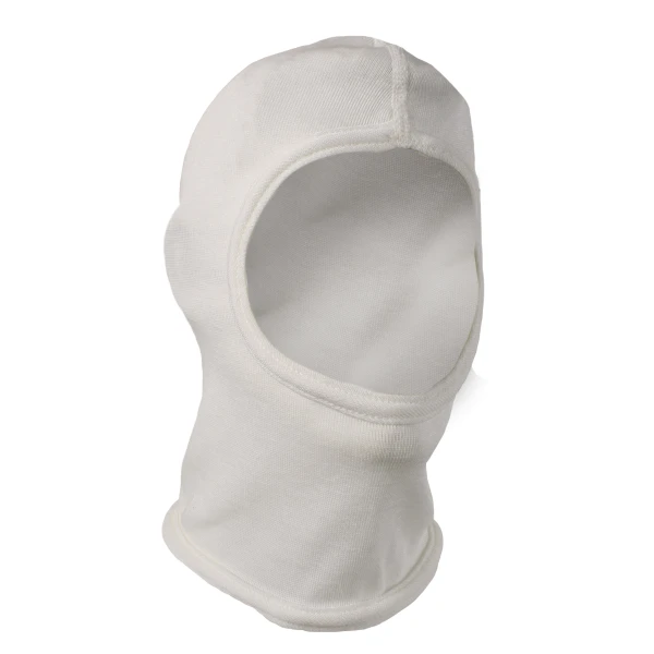 NSA Nomex® Short FR Balaclava, White, 1 EA #H12NK