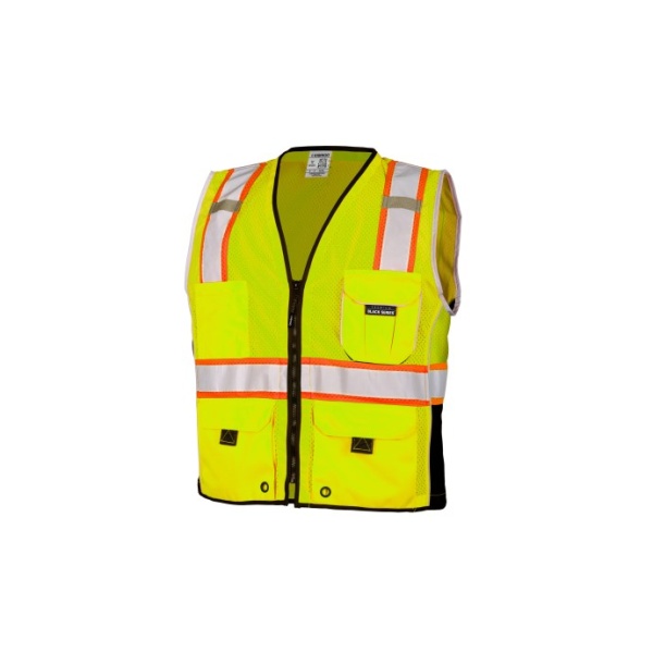 Heavy Duty Vest, Lime, 1 EA, #1513 - Image 5