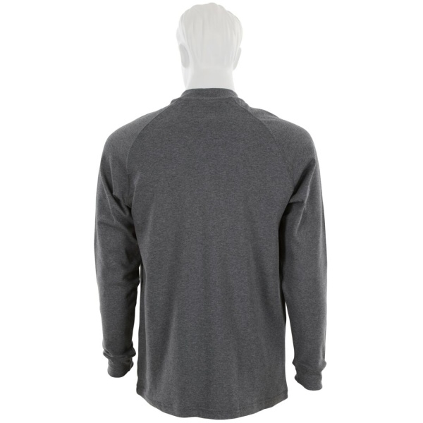 FR Long Sleeve Henley Gray #H1G(2X-5X) - Image 2