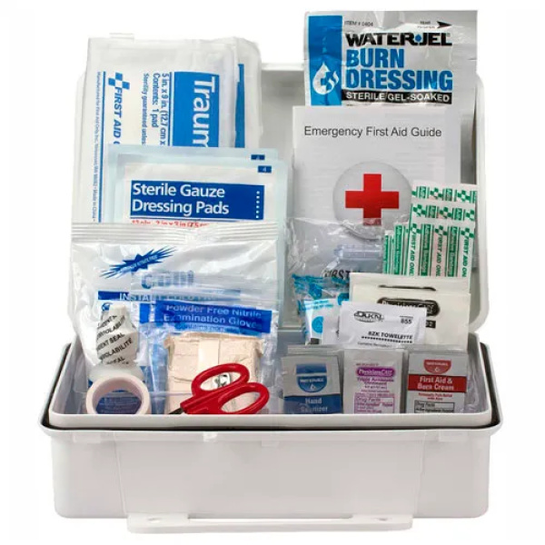 25 Person First Aid Kit, ANSI 2015 Class A,  Plastic Case #90562 - Image 2