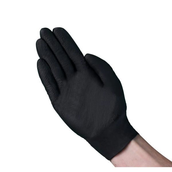 VGuard 8 mil Black Diamond Guard Gloves #A1GA3 - Image 2