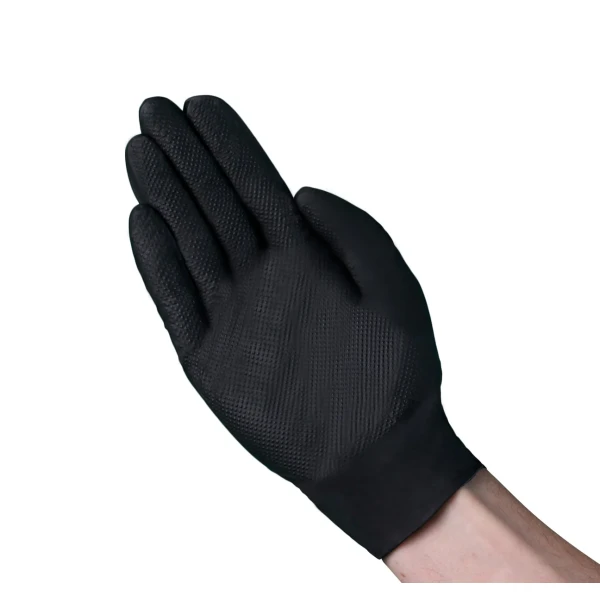 VGuard 8 mil Black Diamond Guard Gloves #A1GA3 - Image 2