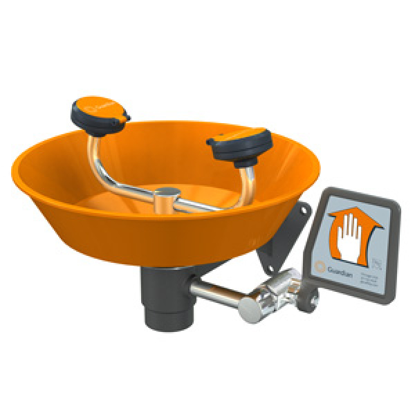 Eye/Face Wash, Wall Mounted, Plastic Bowl #G1750P