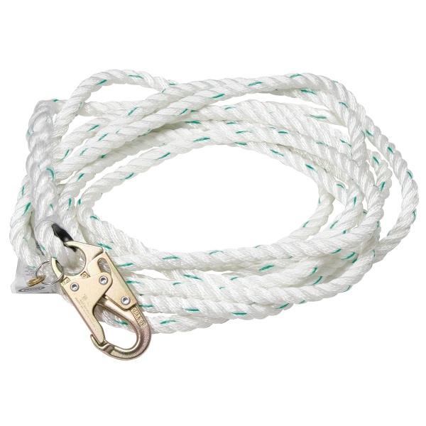 50ft 5/8in (16mm) Poly-dac Vertical Lifeline #L201050