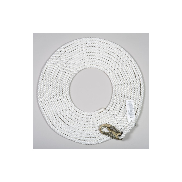 MSA Polyester Rope Vertical Lifeline with 36C snaphook, 75ft, ANSI #415870