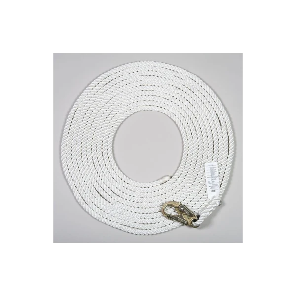 MSA Polyester Rope Vertical Lifeline with 36C snaphook, 75ft, ANSI #415870