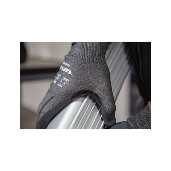 Cut-Less Korplex Glove with Foam Nitrile Palm, 18g, ANSI A4, 1 DZ #35-7465 - Image 3