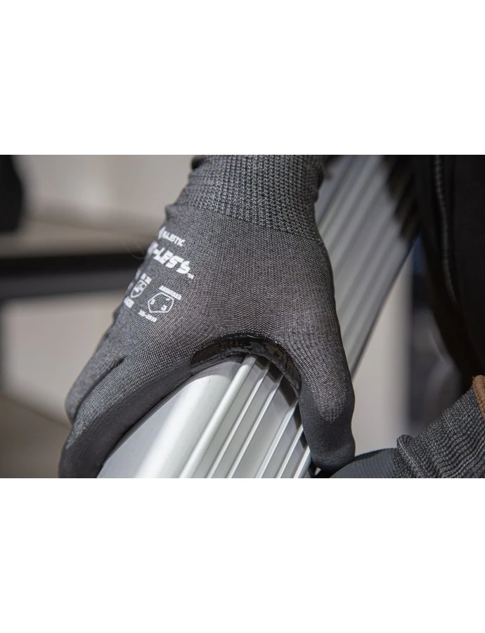 Cut-Less Korplex Glove with Foam Nitrile Palm, 18g, ANSI A4, 1 DZ #35-7465 - Image 3