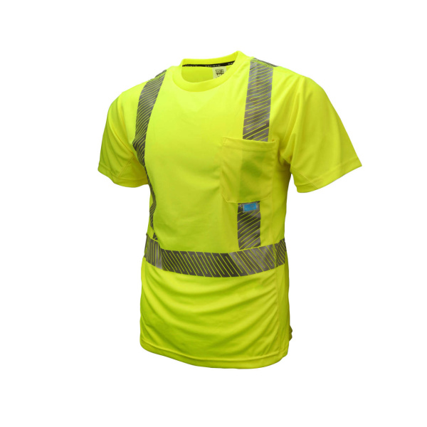 Short Sleeve Cooling T-Shirt, Green, 1 EA #ST31-2 - Image 2