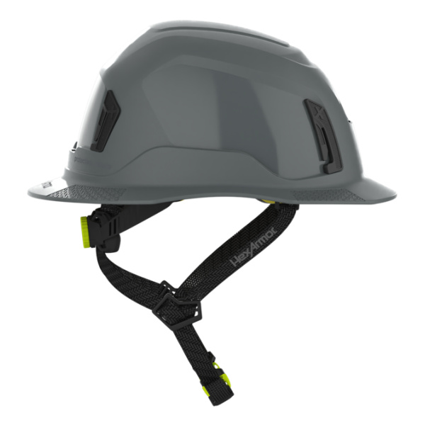 Ceros XT400E, Non Vented Full Brim Grey, 1 EA #16-31006 - Image 2