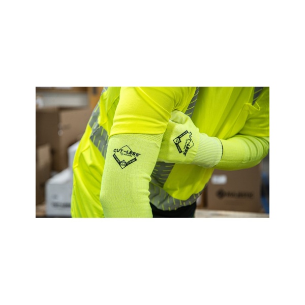 Cut-Less Korplex Cut Resistant Sleeves w/ Thumb Hole, ANSI A4, Pair #3142 - Image 3