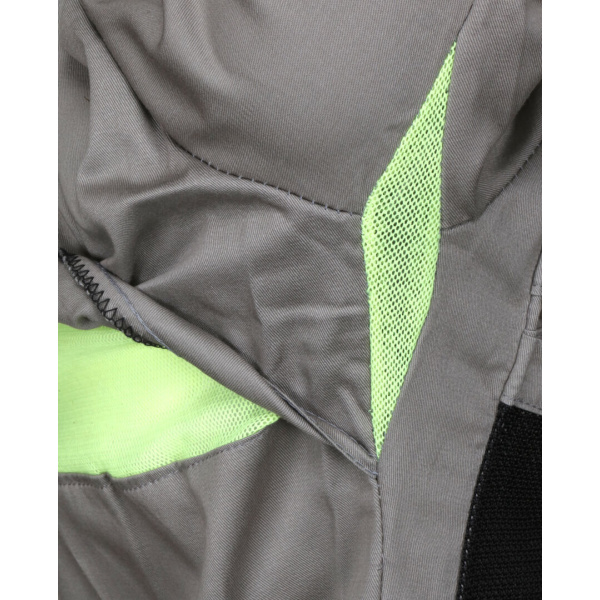 Summit Breeze® Flame Resistant (FR) Coverall - Gray 7-ounce Cotton Material, Chest Size (38 - 50), 1 EA #SBC2011 - Image 5