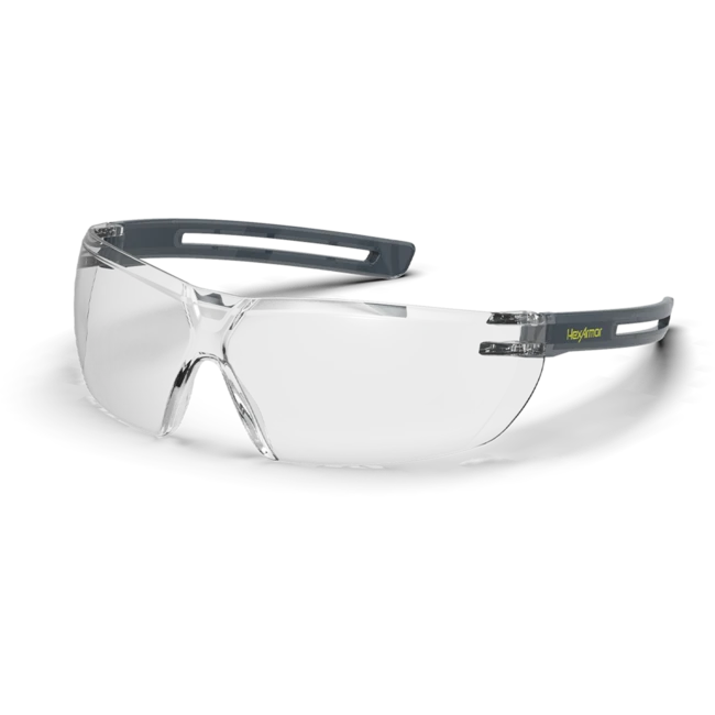 LT400 AntiFog Safety Glasses - Clear Lens - Permanent anti-fog , MOQ 12 #11-22001-02-LOGO (Logo Included)
