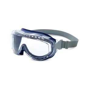 Flex Seal™ Goggle, Clear Lens, Navy Frame, Indirect Vent, Anti-Fog, Hydrophilic Hydrophobic Scratch-Resistant, Neoprene Strap, MOQ 12 #763-S3400HS