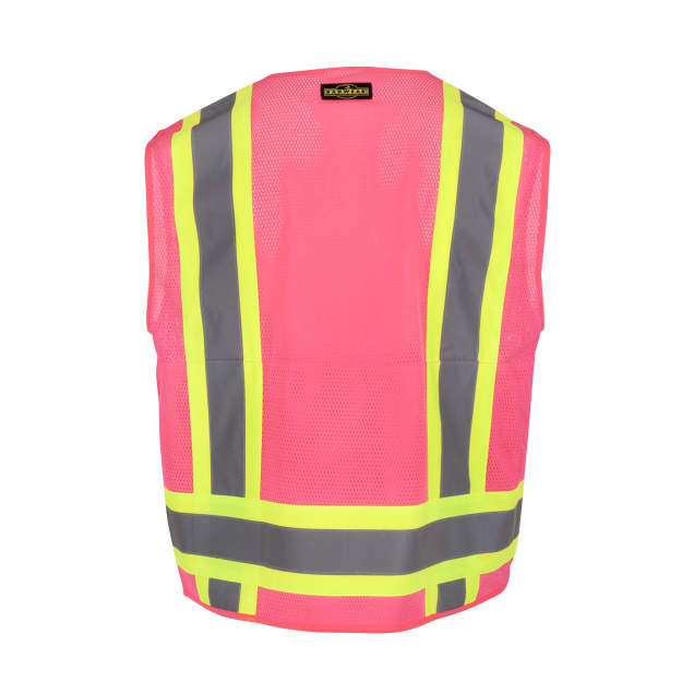 Radians SV6P-1 Type O Class 1 Mesh Surveyor Vest, 1 EA #SV6P-1- Logo (Logo Included) - Image 6