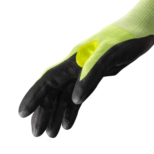 Helix 18g A9 HPPE/Steel/Tungsten Ultra Thin Foam Nitrile Palm Dip, 1DZ #3062 - Image 3