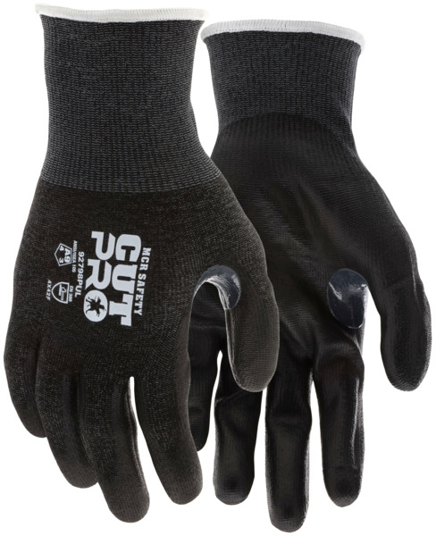 CutPro 18g Black HPPE Black PU RTC, 1/DZ #92798PU