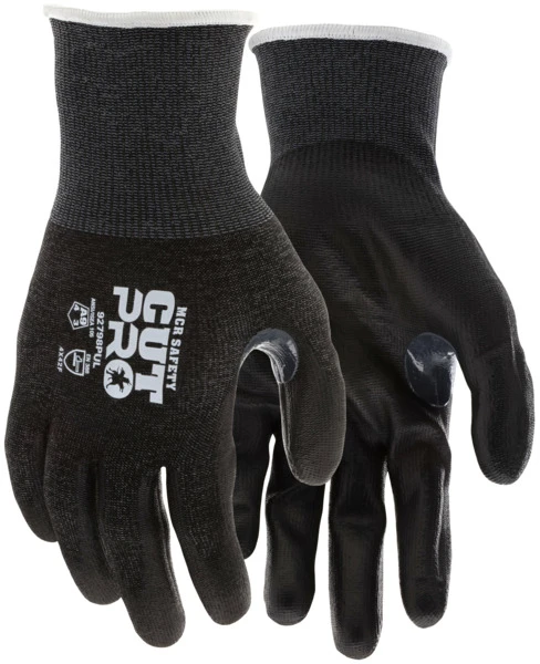 CutPro 18g Black HPPE Black PU RTC, 1/DZ #92798PU