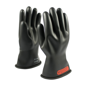 NOVAX INSULATING GLOVE, CLASS 0, 11 IN., BLK., STRAIGHT CUFF, 1PR #150-0-11