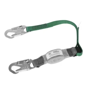 V-SERIES Tie-back Shock Absorbing Safety Lanyards, 1EA, #10193124