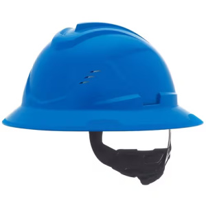 V-Gard C1® Hard Hat, IR,FT3,HAT,VENTED,BLUE, 1EA, #10215830