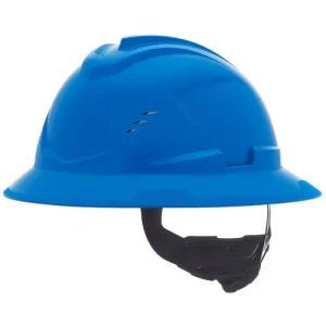 V-Gard C1® Hard Hat, IR,FT3,HAT,VENTED,BLUE, 1EA, #10215830
