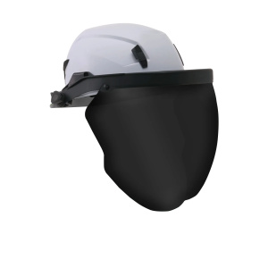 Full Brim Face Shield - Shade 10 Green, 1/EA #9141010