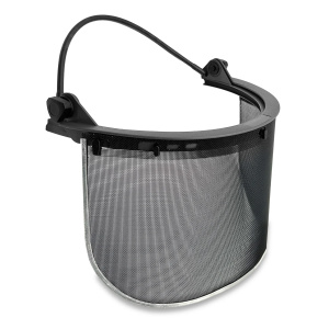 Mesh Face Shield with Bracket (Full Brim Compatible), 1/EA #SHK1-FSMB-1