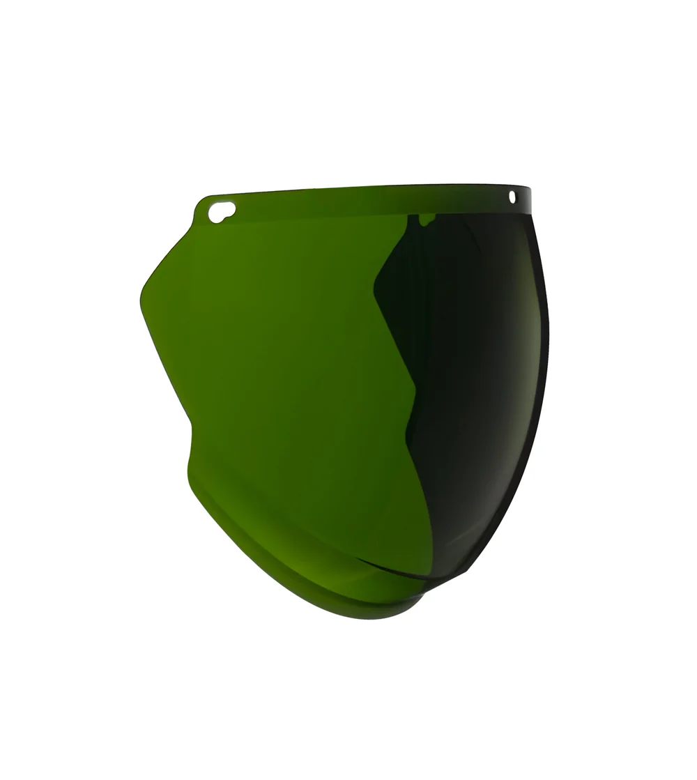 Shade 5 Toric Replacement Face Shield – Green Lens (ANSI Z87.1+), 1/ EA #9160004