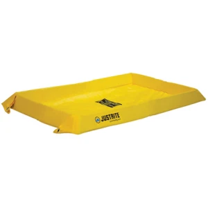 80 Gallon Spill Capacity, Maintenance Spill Berm, 4' x 8' x 4", Yellow, 1/EA #28410