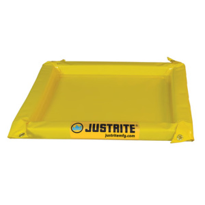 44 Gallon Spill Capacity, Maintenance Spill Berm, 6' x 6' x 2", Yellow, 1/EA #28422