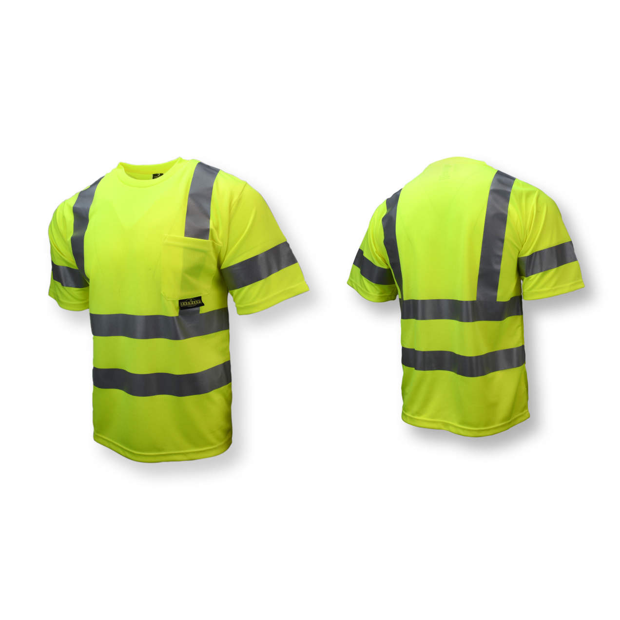 Type R Class 3 Short Sleeve T-Shirt With Max-Dri™ - Hi-Vis Orange/Hi-Vis Green #ST11-3