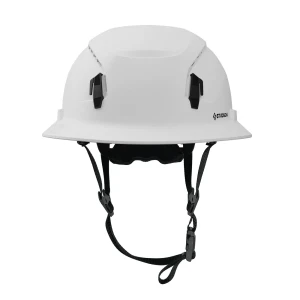 SHK-1 Full Brim Vented Class C Hard Hat (White), 1/EA #SHK1-FB-CW-Logo (Logo Included)