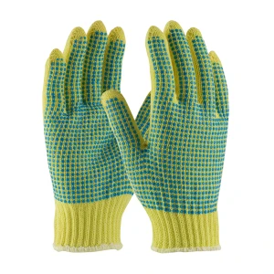 KUT-GARD 100% KEVLAR, 7G, M. WGT, ANSI A2, DOTS 1 SIDE, 1 DZ #08-K300PDD