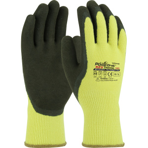 POWERGRAB KEV THERMO,KEVLAR/ACRYLIC SHELL, LATEX MICROFINISH GRIP, A3, 1 DZ #09-K1350