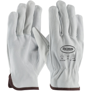 BOSS AR GOATSKIN DRIVERS PPE 4, 13G ARAMID LINING, KEYSTONE THUMB, A5, 1 DZ #09-LC533AR
