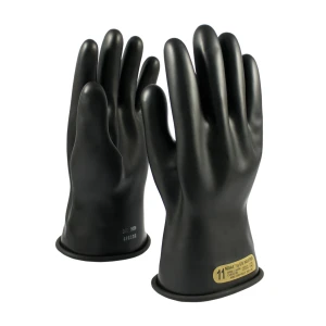 Novax Class 00 Rubber Insulating Glove with Straight Cuff - 11", 1/PR #150-00-11