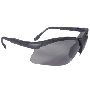Revelation Safety Eyewear - Black Frame - Smoke Lens, MOQ 12 #RV0120ID