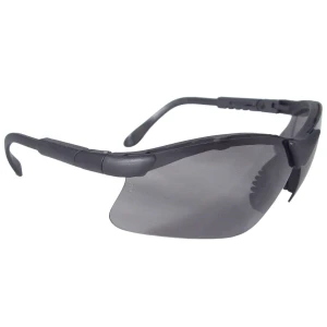 Revelation Safety Eyewear - Black Frame - Smoke Lens, MOQ 12 #RV0120ID