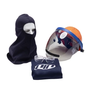 PPE 2 Arc Flash Kit - 12 Cal/cm2 , Navy, 1/KIT  #9150-52508T