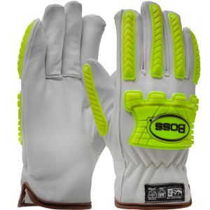 GOATSKIN DRIVERS W/ 3M THINSULATE, ARAMID A6 CUT LINING, L2 IMPACT, 1 PR, #09-LC650MPW