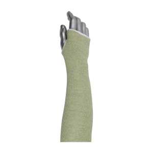 Kut Gard® Single-Ply ACP / DuPont™ Kevlar Blended Sleeve, 24" LENGTH, WITH Thumbhole, 1 EA, #10-KA24SCTOT