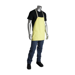 KEVLAR TWILL 2 PLY APRON, 24"X24", NECK STRAP AND BUCKLE CLOSE AT WAIS, 1 EA, #10-KAD2424W/BUCKLE